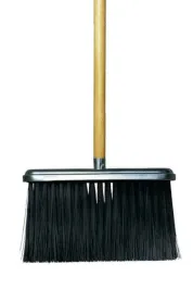 11" Broom, Heavy-Duty Poly, Steel Back - pack of 12