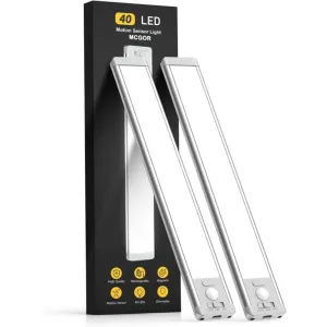 2 Pack Magnetic Dimmable Closet Lights