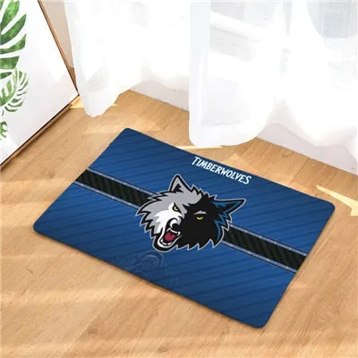 2017 New Team Print Carpets Bathroon Mats Anti-Slip Rugs