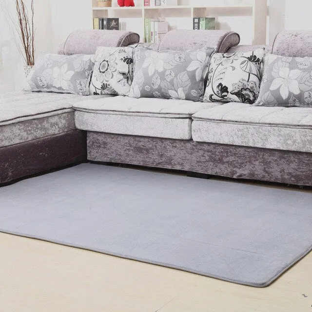 2018 New Velvet home carpet 150*200cm big size floor mat Antislip living room carpet rectangle floor rugs modern home decor mat