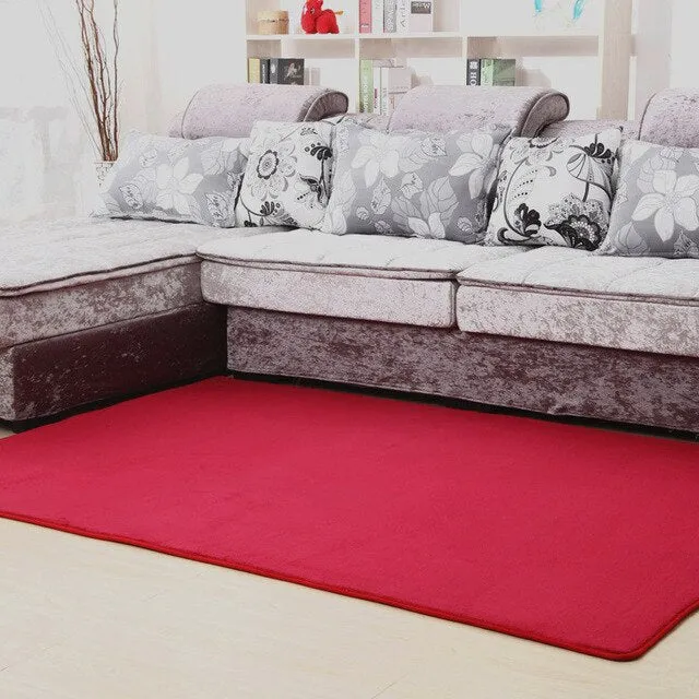 2018 New Velvet home carpet 150*200cm big size floor mat Antislip living room carpet rectangle floor rugs modern home decor mat