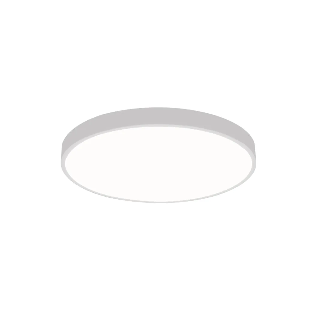 3-Colour Ultra-Thin 5cm Led Ceiling Light Modern Surface Mount 108W - White