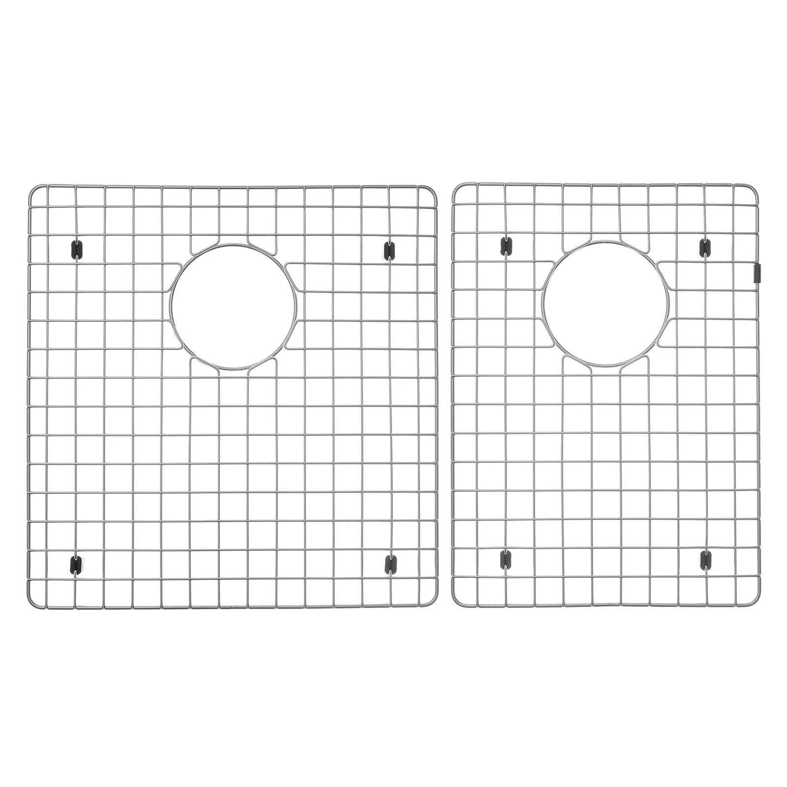 32" x 19" x 10" 16-Gauge Stainless Steel Kitchen Double Sink- Miligore