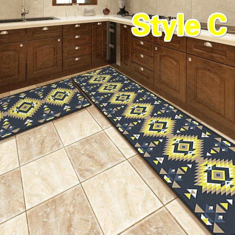 3D Home & Living   Rugs Bath Mat Bath Rugs Anti-Slip Kitchen Mats Bathroom Mat Bathroom Carpet  6 style