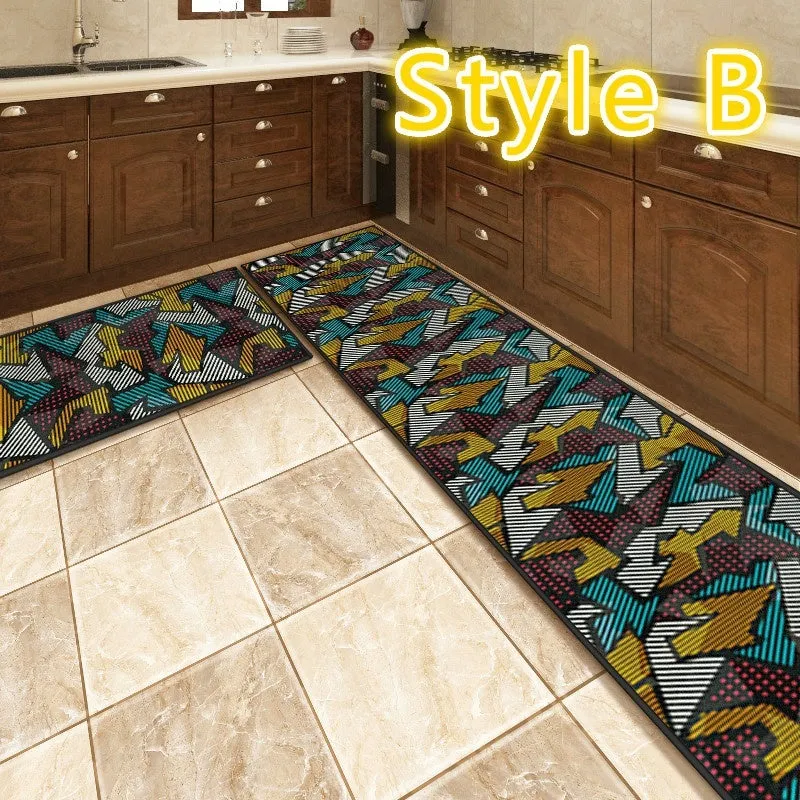 3D Home & Living   Rugs Bath Mat Bath Rugs Anti-Slip Kitchen Mats Bathroom Mat Bathroom Carpet  6 style