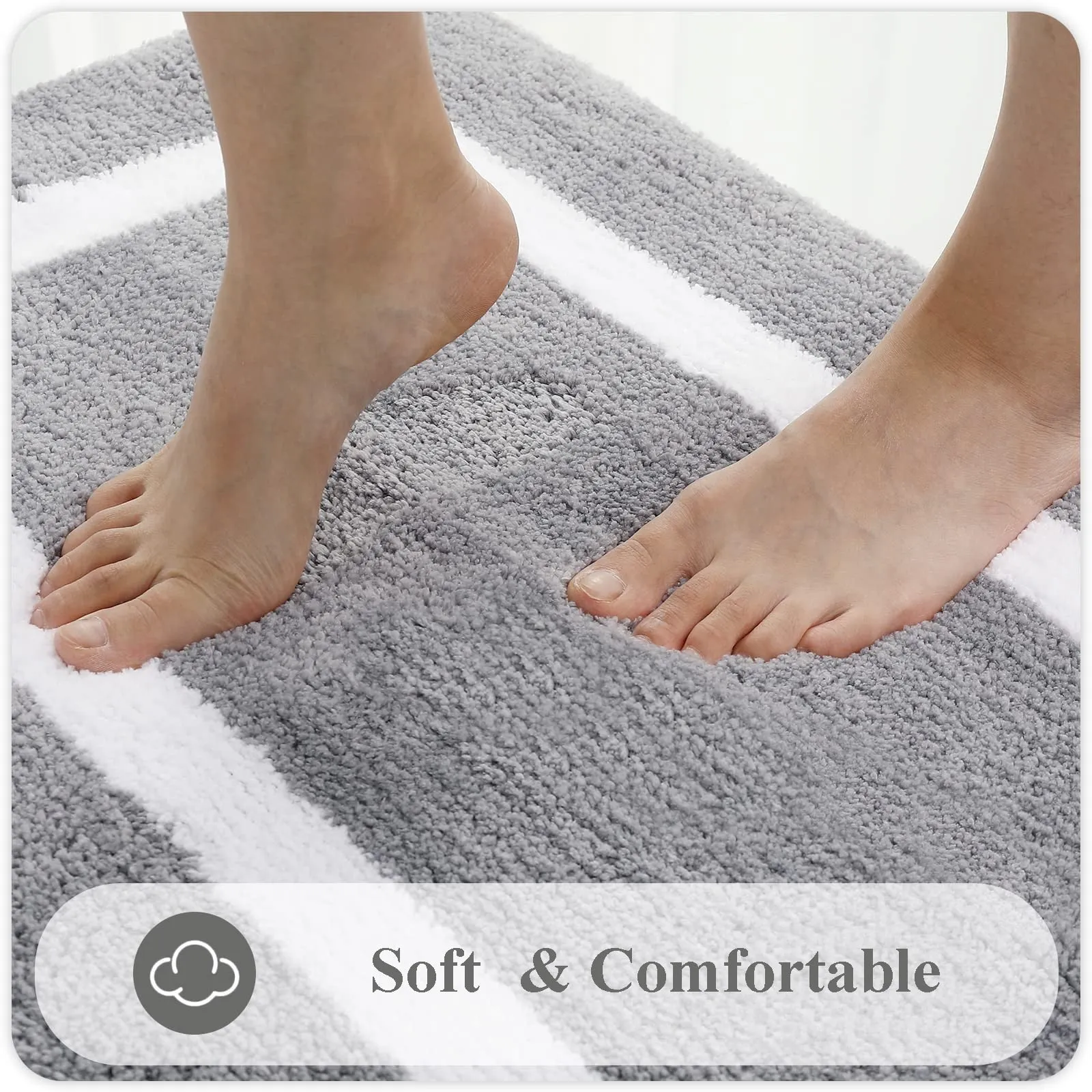 Absorbent Soft and Plush Bath Mat