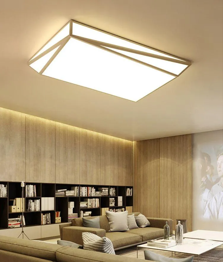 Acrylic LED Ceiling Light Geometric Figure