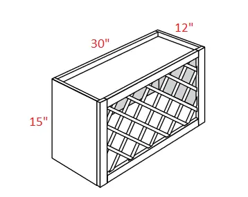 AKYM-WR3015 Yarmouth Assembled Wine Rack