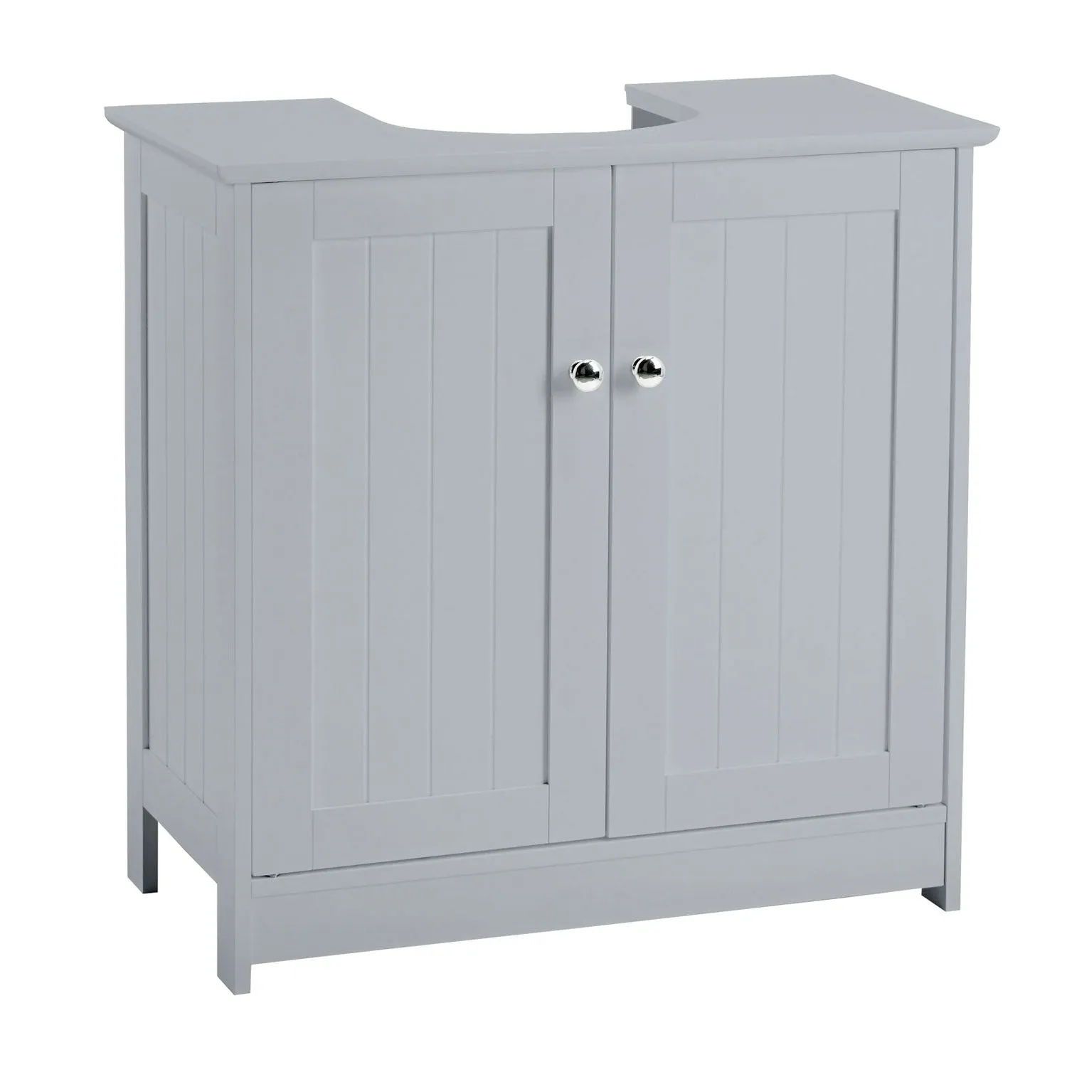 Alaska Grey Wooden 2 Doors Vanity Unit