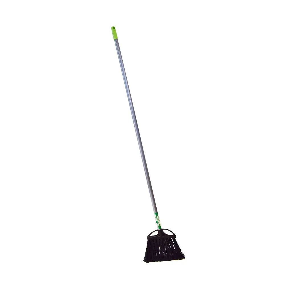 Angle Broom - 13" Extra Wide with 48" Metal Handle, 4012