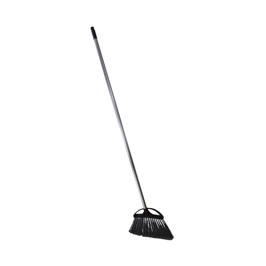 Angle Broom - Globe 12" Large with 48" Metal Handle, 4011