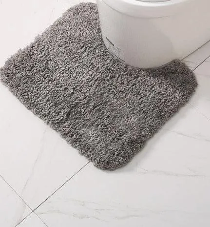 Anti-skid Bath  And Toilet Rugs Mat Set