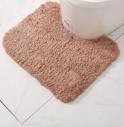 Anti-skid Bath  And Toilet Rugs Mat Set