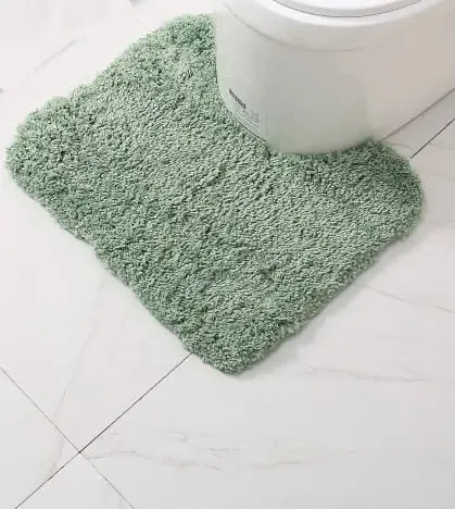 Anti-skid Bath  And Toilet Rugs Mat Set