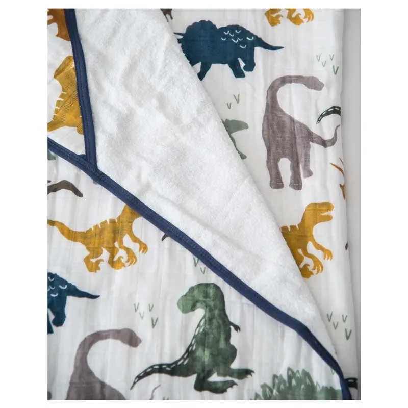 Big Kids Hooded Towel – Dino Friends