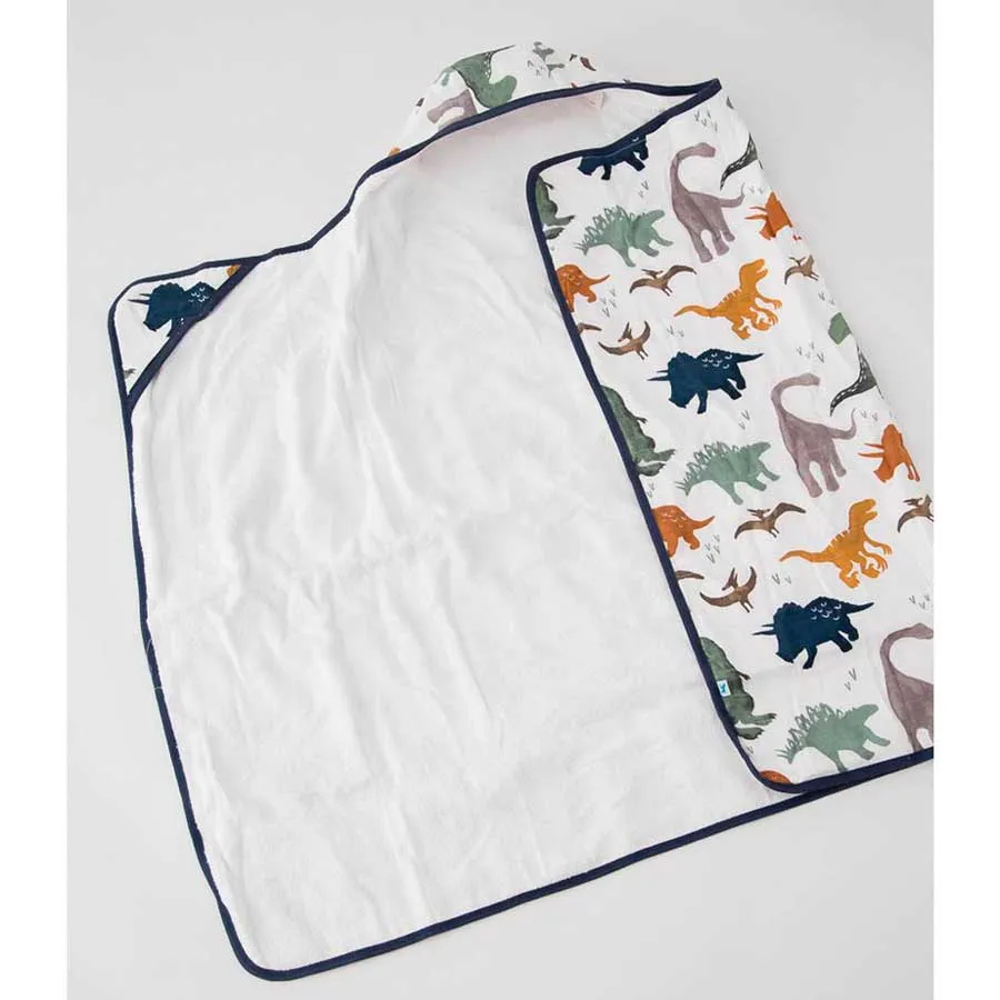 Big Kids Hooded Towel – Dino Friends