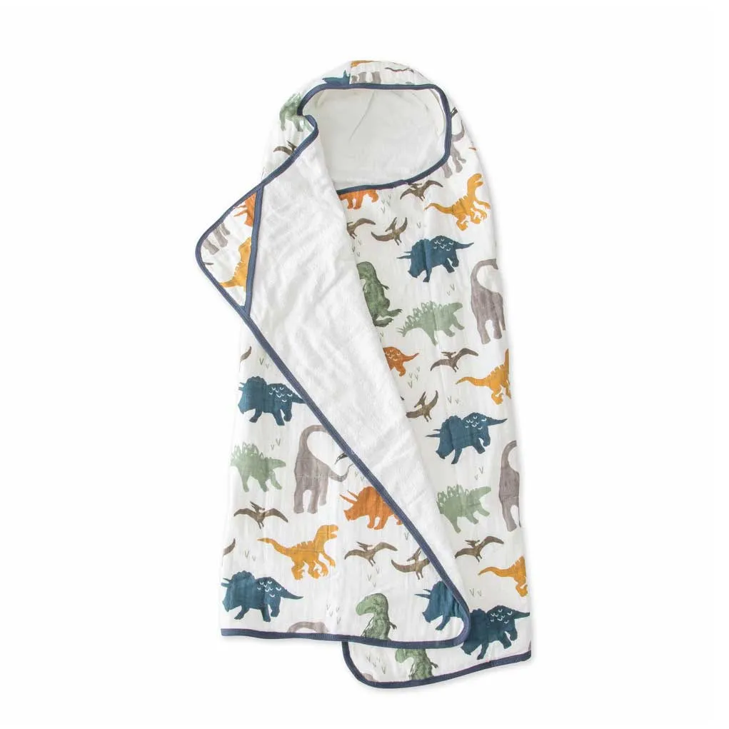 Big Kids Hooded Towel – Dino Friends