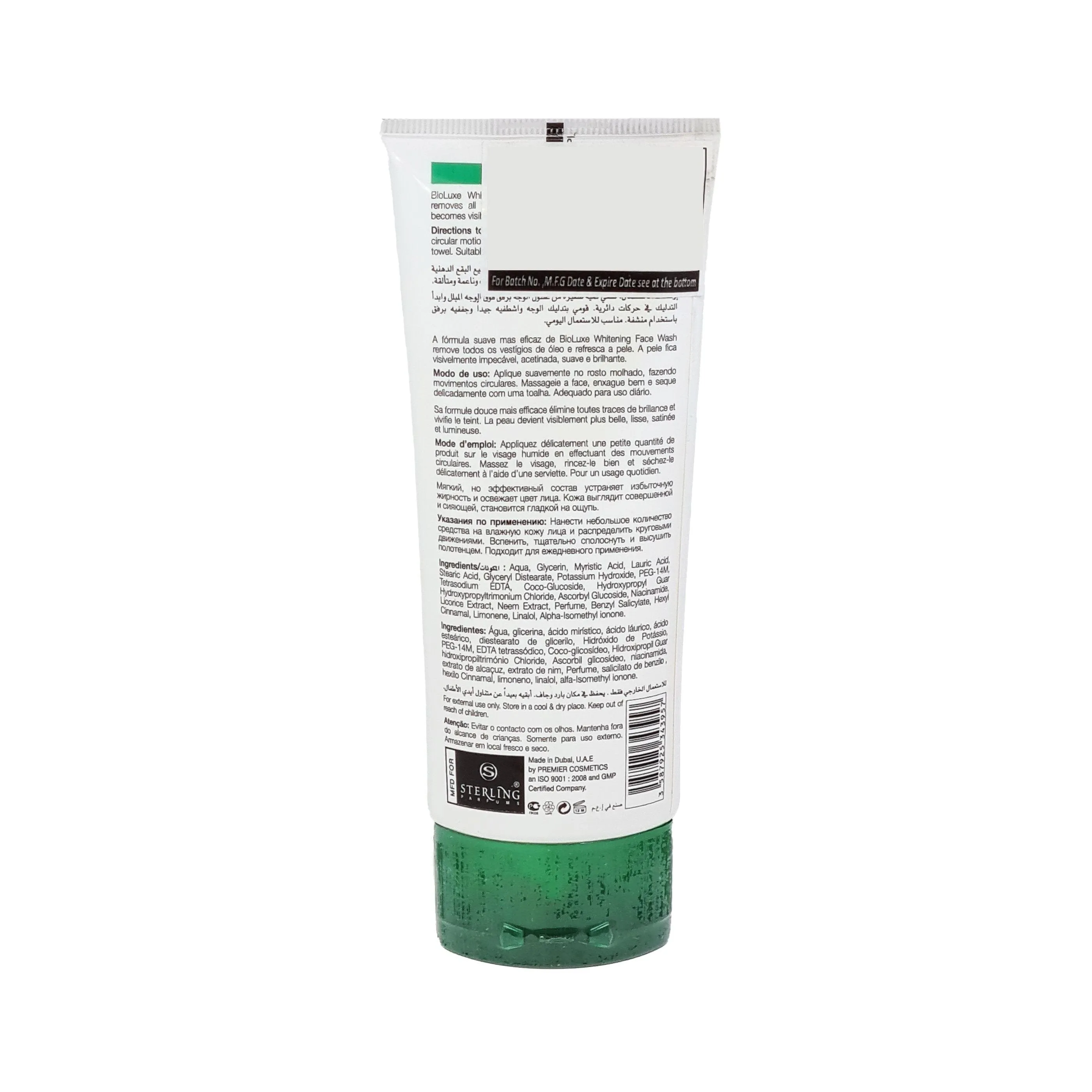 Bio Luxe Whitening Neem Face Wash - 100ml