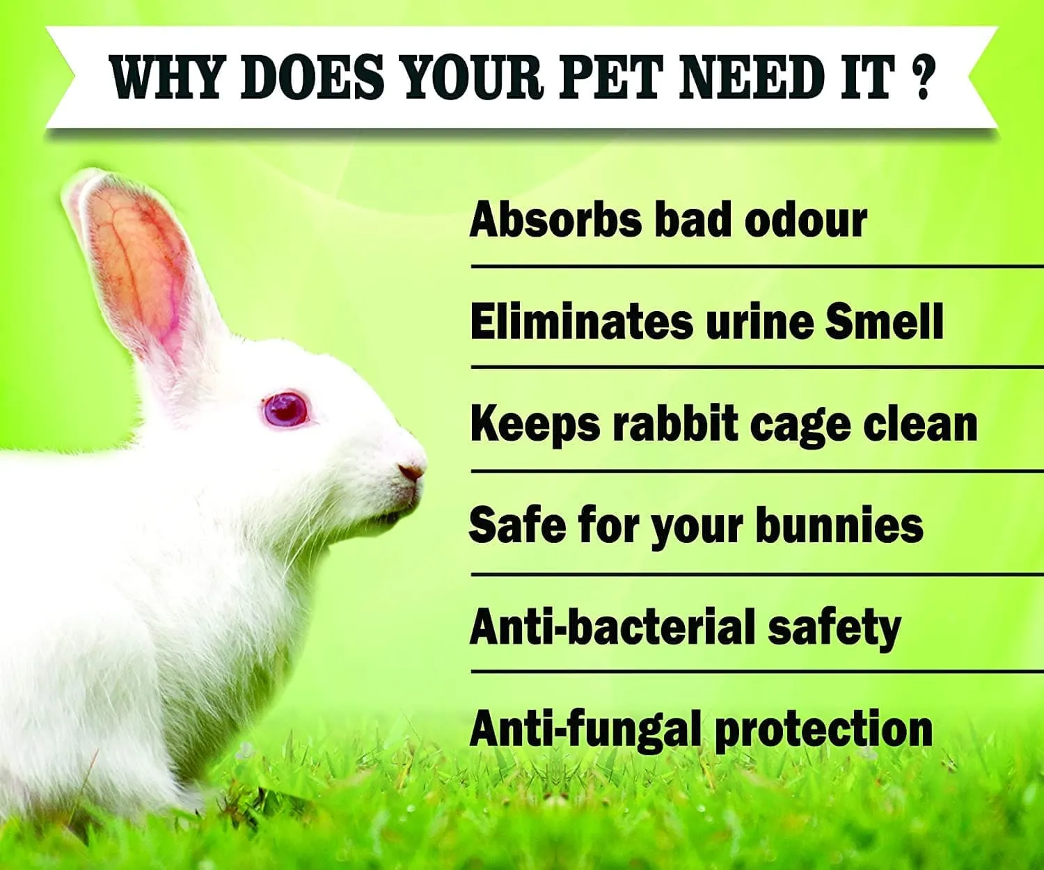 Boltz Antibacterial Litter Spray for Rabbit