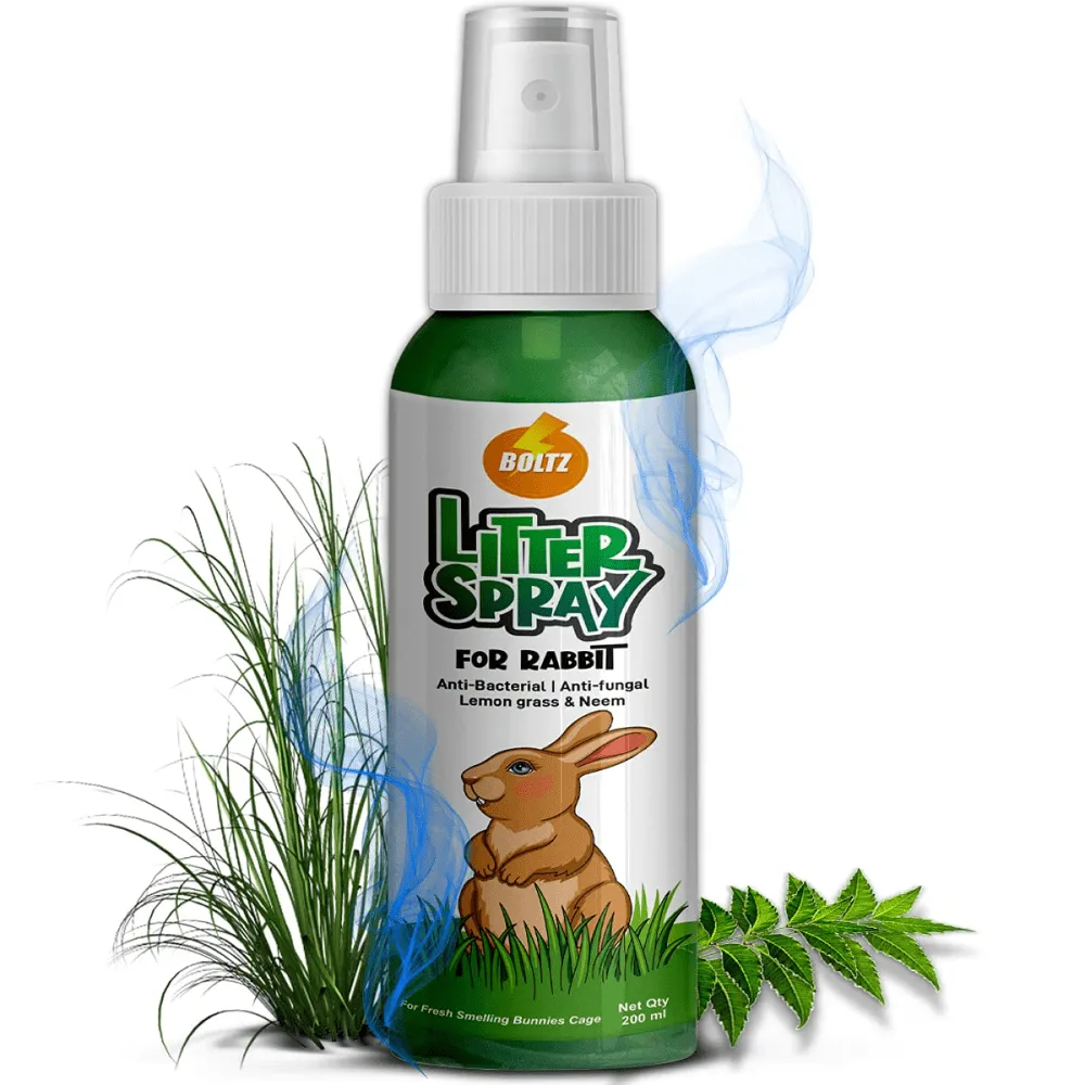 Boltz Antibacterial Litter Spray for Rabbit