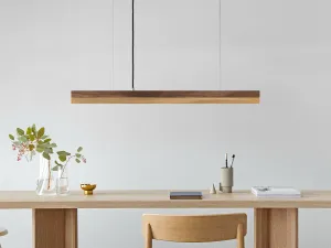 [C2w] Walnut Wood & Oak Pendant 92CM