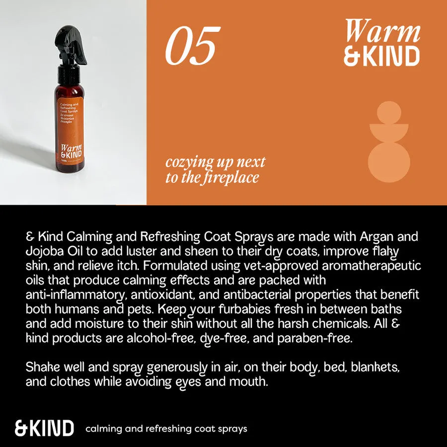 Calming and Refreshing Coat Sprays for Dog