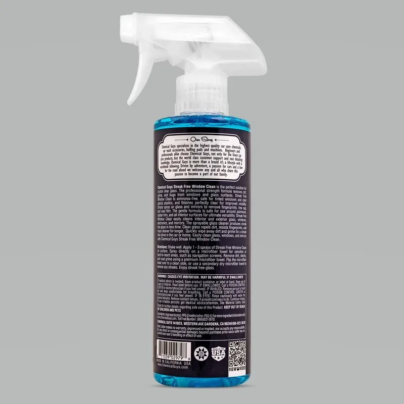 Chemical Guys Streak Free Window Clean Glass Cleaner - 16oz