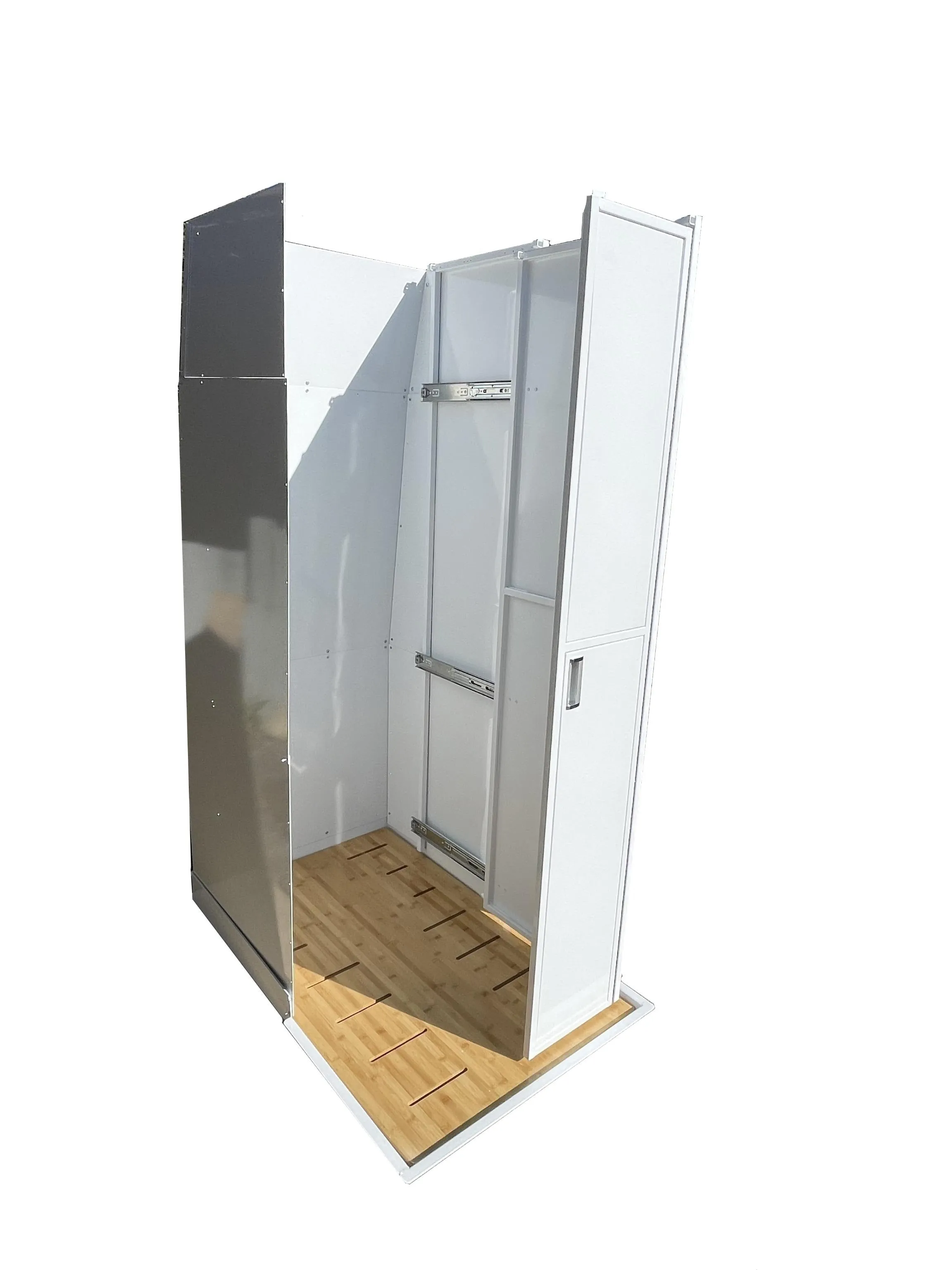 Collapsing Aluminum Shower Room for Sprinter Vans