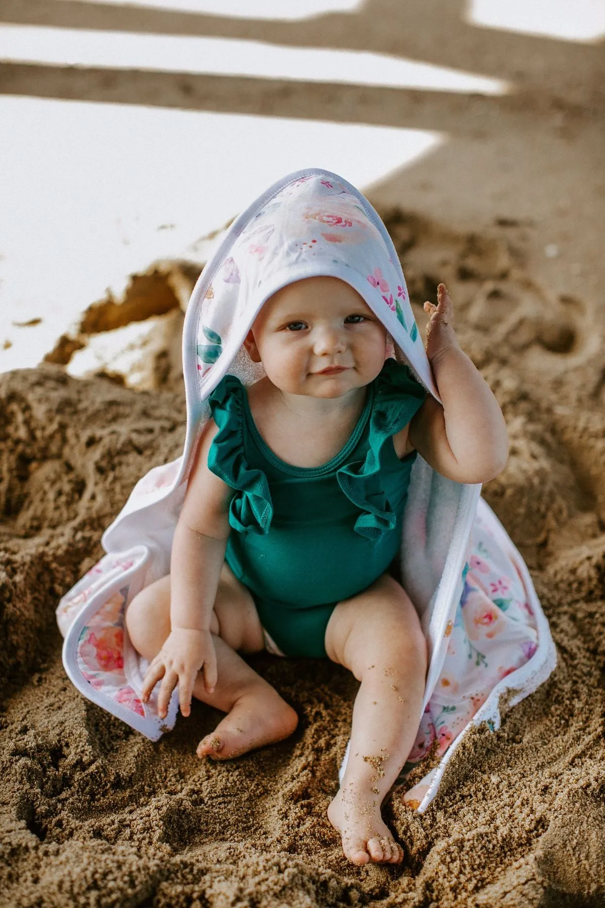 Copper Pearl Premium Knit Hooded Towel | Bloom