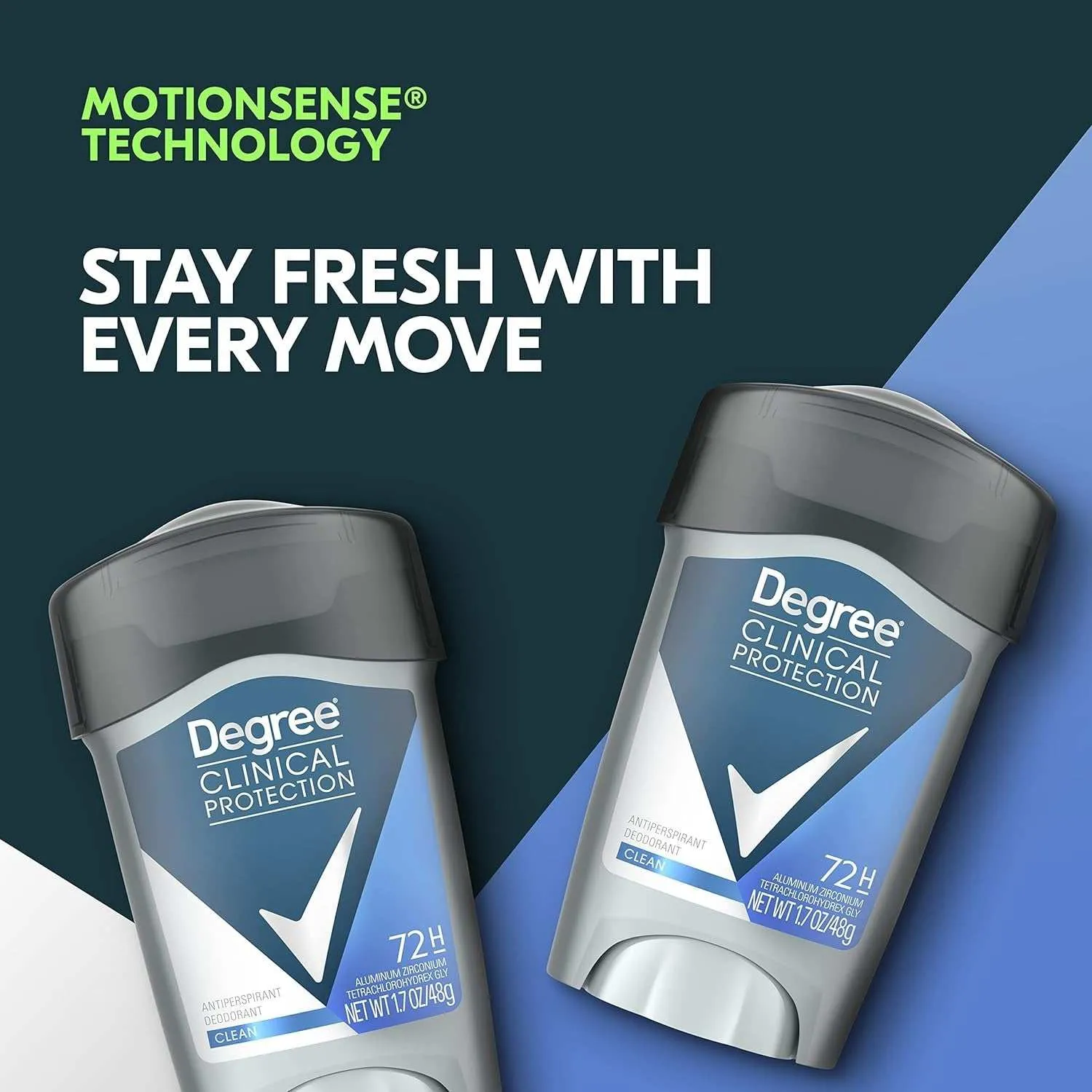 Degree Clean Clinical Antiperspirant Deodorant - Men