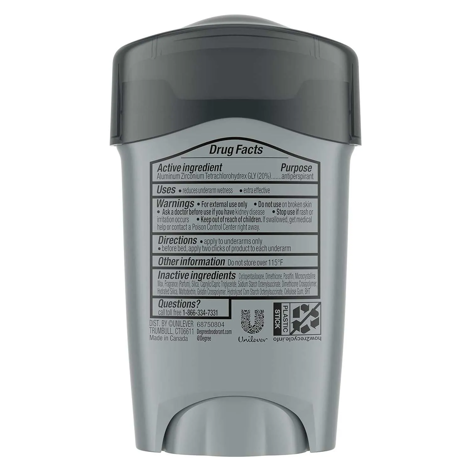 Degree Clean Clinical Antiperspirant Deodorant - Men