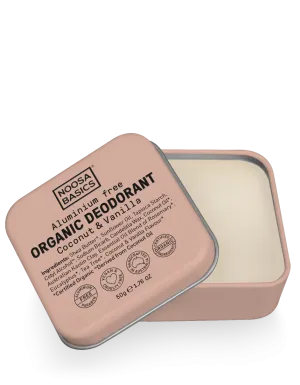 Deodorant Paste Organic by Noosa Basics- COCONUT VANILLA