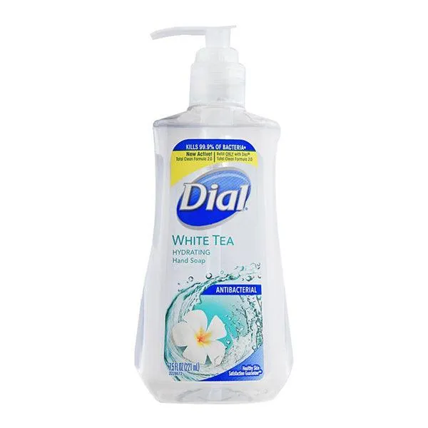 DIAL COMPLETE ANTI-BACTERIAL WHITE TEA H/W 221ML