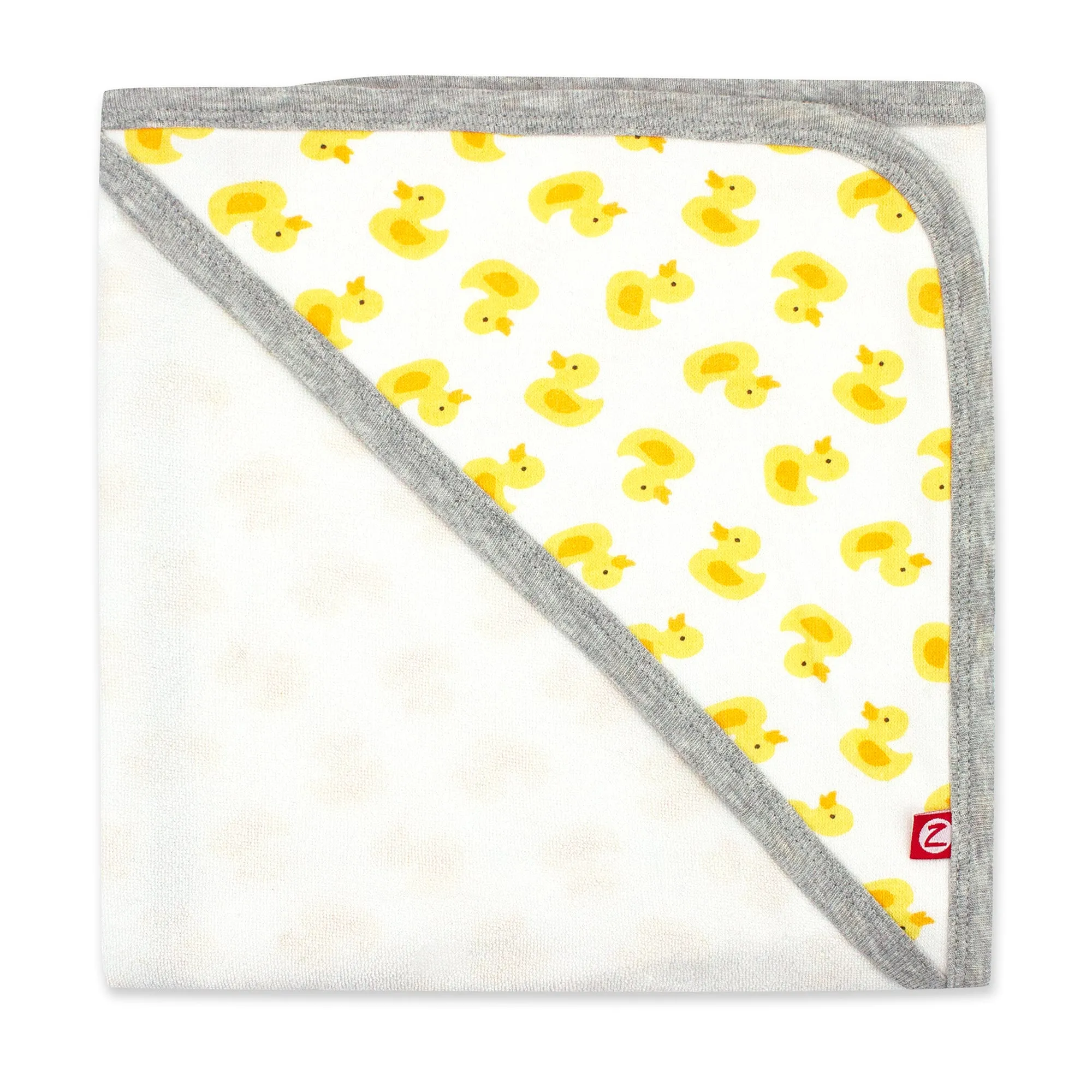 Ducks Organic Cotton Knit Terry Hooded Towel