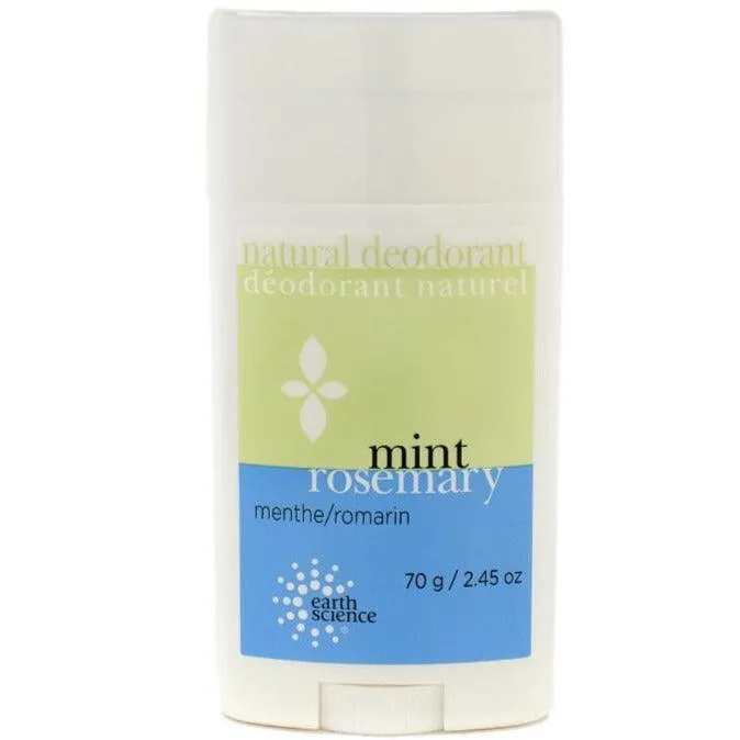 Earth Science Natural Deodorant Mint Rosemary 70g