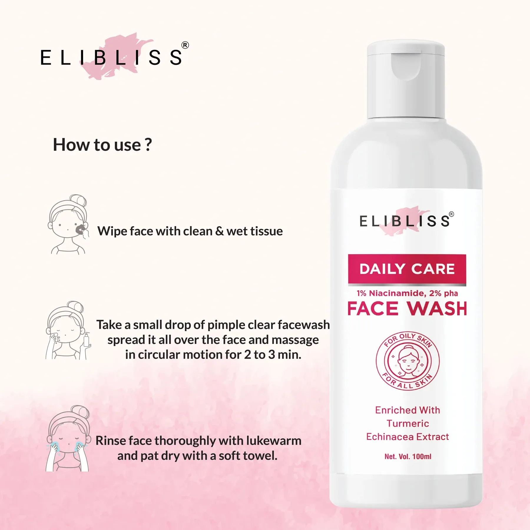 Elibliss Daily Care Face Wash ( Pack of 2 )