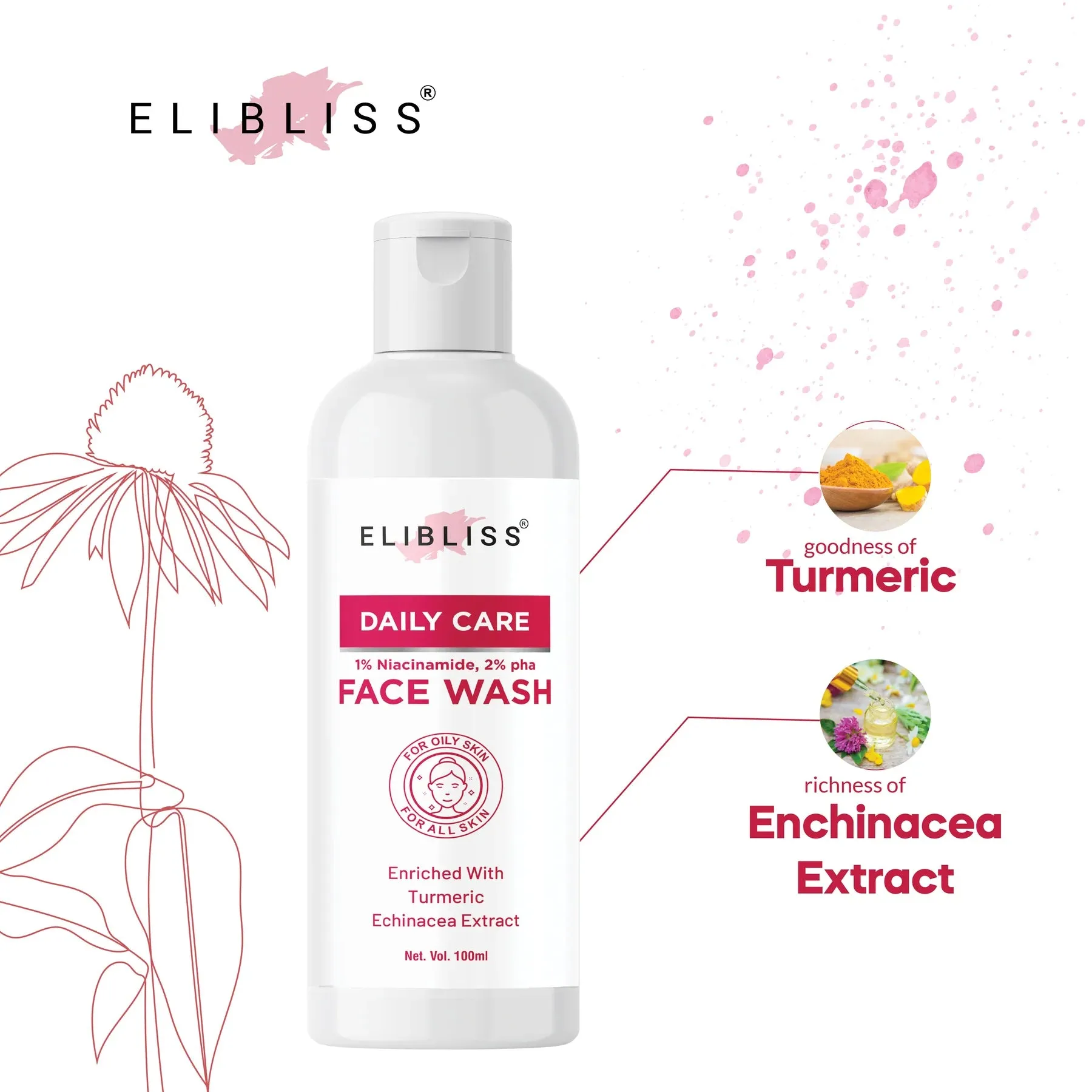 Elibliss Daily Care Face Wash ( Pack of 2 )