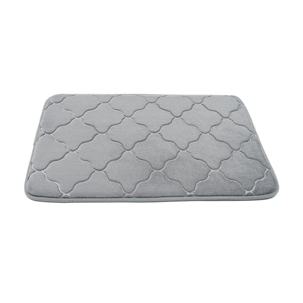 Embossed Cobblestone Bathroom Bath Mat