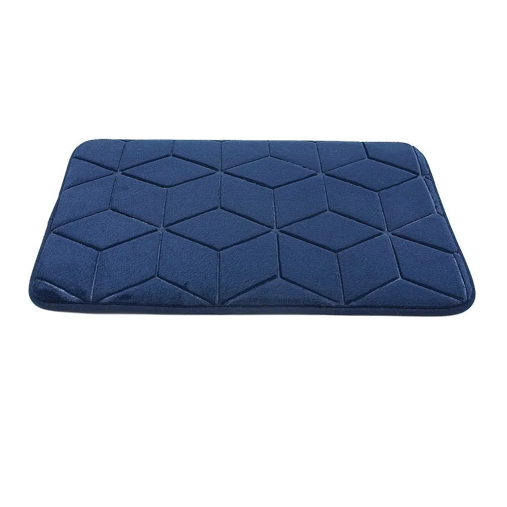 Embossed Cobblestone Bathroom Bath Mat