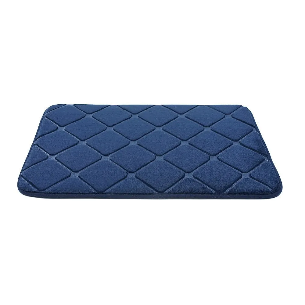 Embossed Cobblestone Bathroom Bath Mat