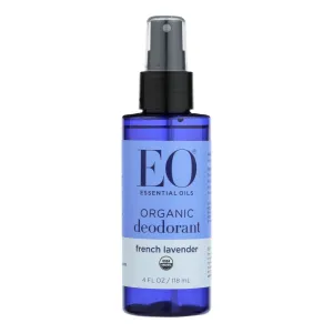 Eo Products - Organic Deodorant Spray Lavender - 4 Fl Oz