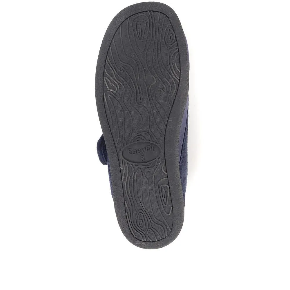 Extra Wide Fit Adjustable Slippers - SPALDING / 323 121