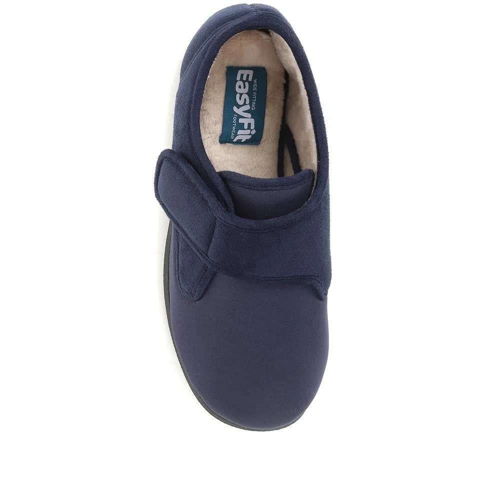 Extra Wide Fit Adjustable Slippers - SPALDING / 323 121