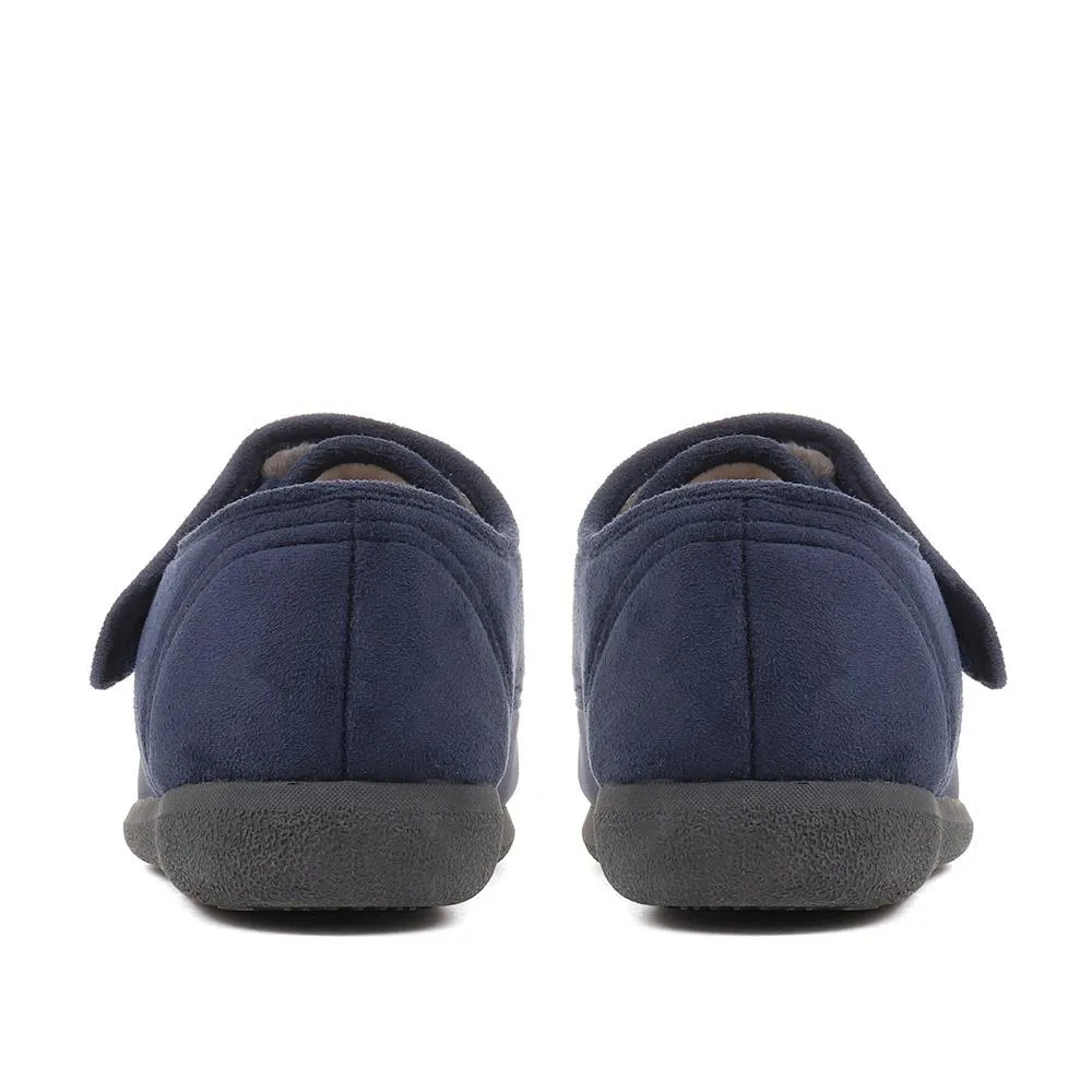 Extra Wide Fit Adjustable Slippers - SPALDING / 323 121