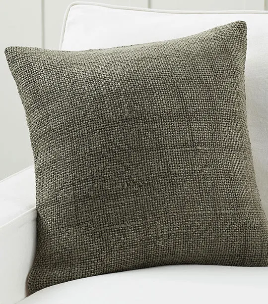 Faye Linen Textured Pillow Cover