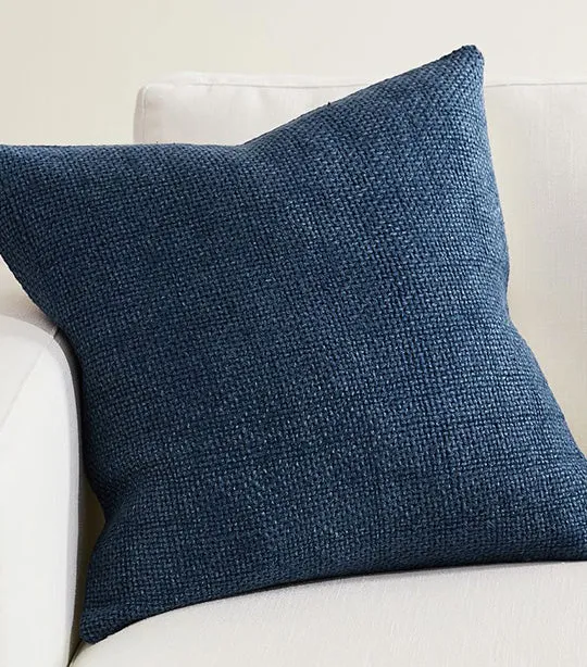 Faye Linen Textured Pillow Cover