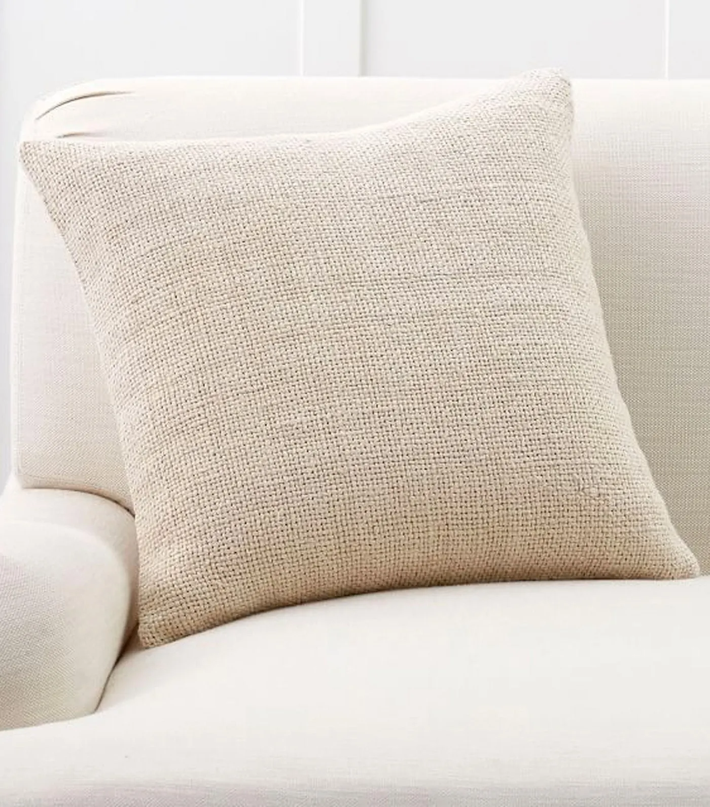 Faye Linen Textured Pillow Cover