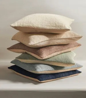 Faye Linen Textured Pillow Cover