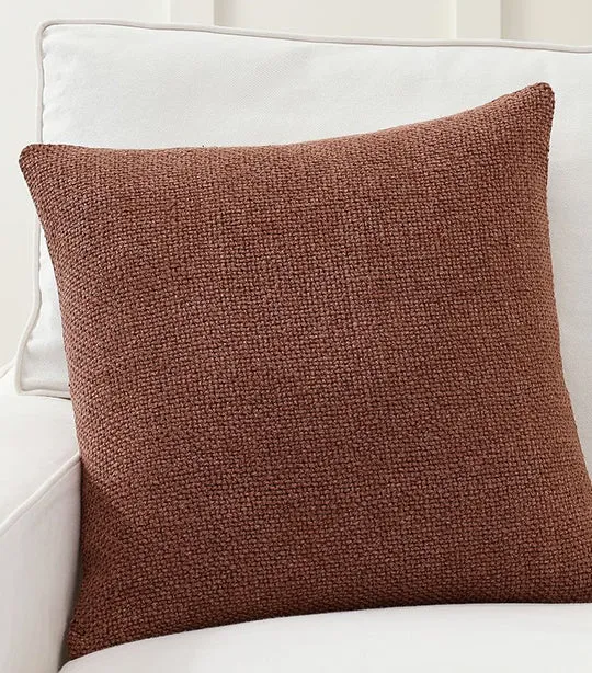 Faye Linen Textured Pillow Cover