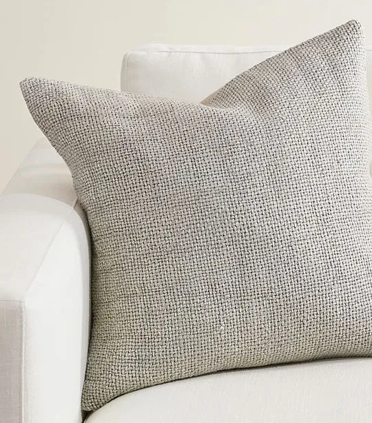 Faye Linen Textured Pillow Cover